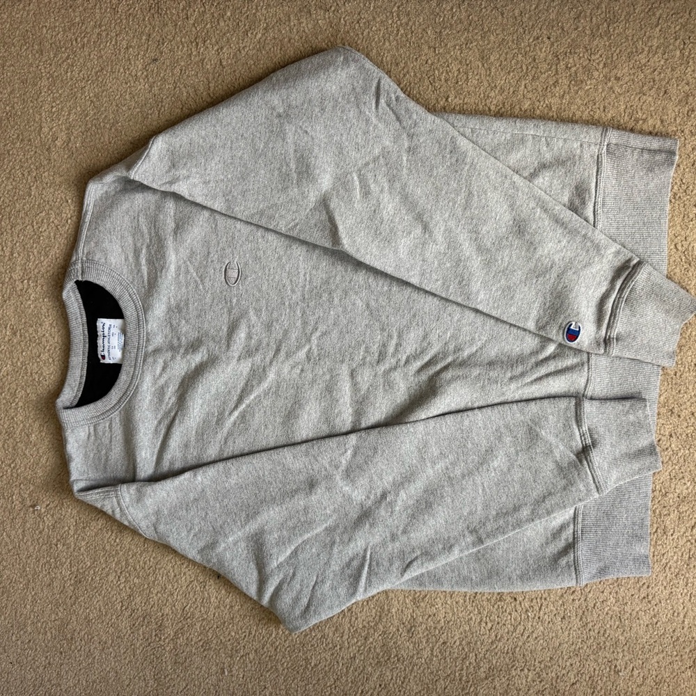 Champion Men's Grey Sweater